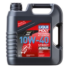 Motor yağı Liqui Moly 4T Synth Street Race 10W-40, 4l