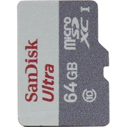 Карта памяти Sandisk microSDXC Ultra 64GB Class 10 UHS-I (SDSQUNC-064G-ZN3MN)