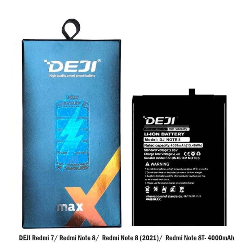 Аккумулятор Deji DJ Note8 для Xiaomi Redmi 7 4000 mAh (DJIBN46) Аккумулятор Deji DJ Note8 для Xiaomi Redmi 7 4000 mAh (DJIBN46)