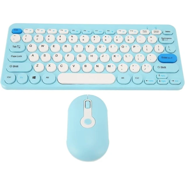 Комплект клавиатура и мышь HK-09 Blue
