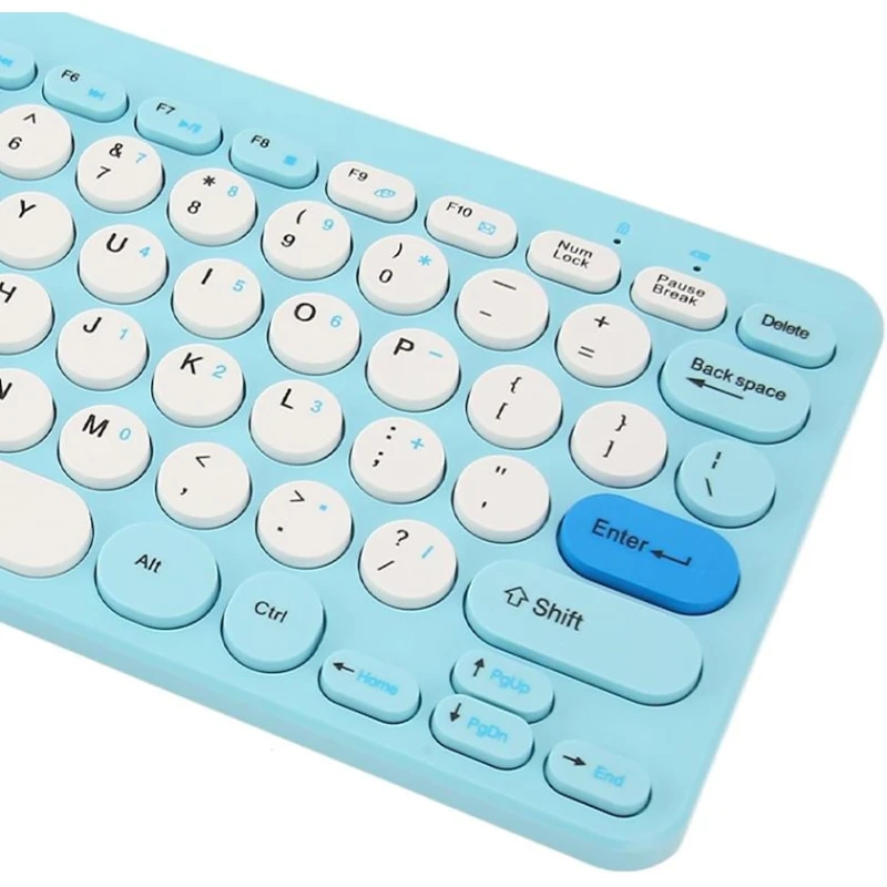 Комплект клавиатура и мышь HK-09 Blue