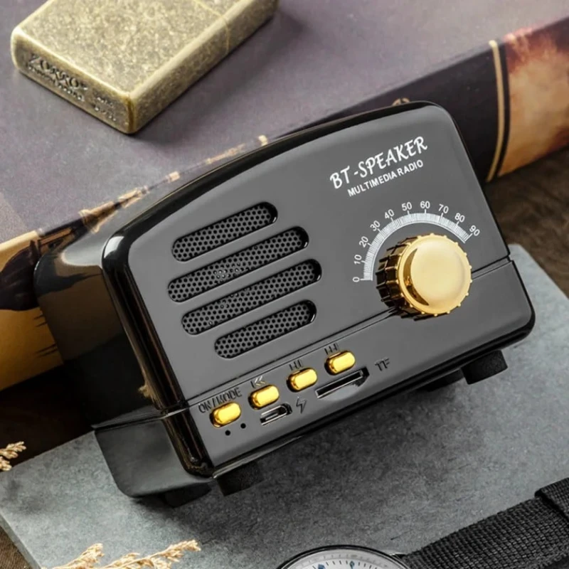 Bluetooth-динамик в стиле ретро и радио BT-динамик