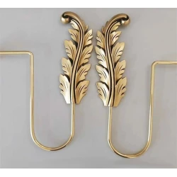 Подхваты для штор Sahara SHA-000035, золотистые, 2 шт