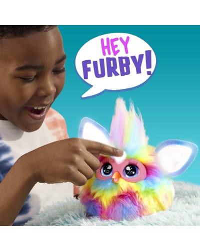 İnteraktiv oyuncaq Hasbro Furby Tie Dye, 6 yaşdan - 00-00038730