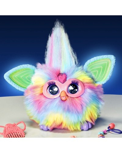 İnteraktiv oyuncaq Hasbro Furby Tie Dye, 6 yaşdan - 00-00038730