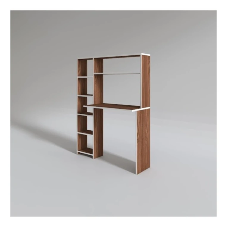 Компьютерный стол Art_Komp_Masası 61, коричневый, 142x114x40 см