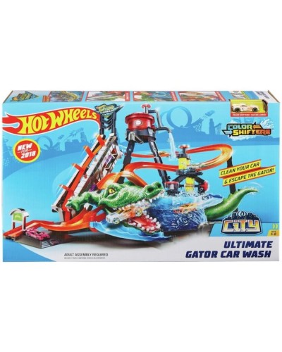 Oyun dəsti Hot Wheels City Ultimate Gator Car Wash