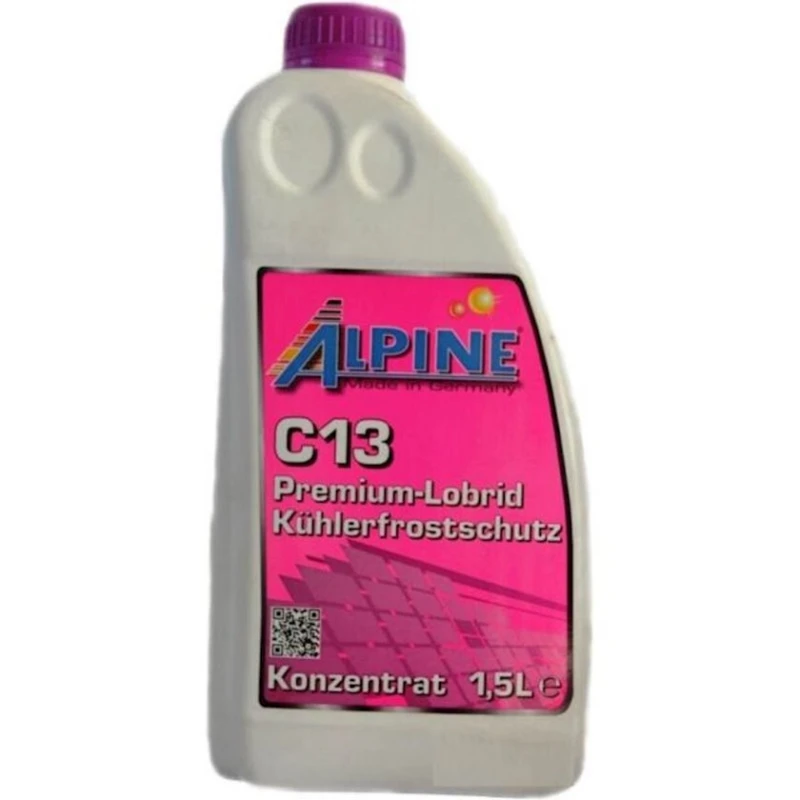 Антифриз Alpine C13 Premium Кuhlerfrostschutz концентрат Фиолетовый 1.5 л Антифриз Alpine C13 Premium Кuhlerfrostschutz концентрат Фиолетовый 1.5 л