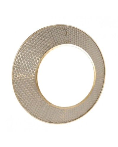Divar güzgüsü, 70x7.5 sm, şüşə/metal, qızılı