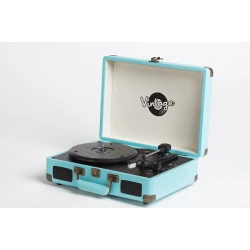 Проигрыватель виниловых пластинок Vintage Blue Classic