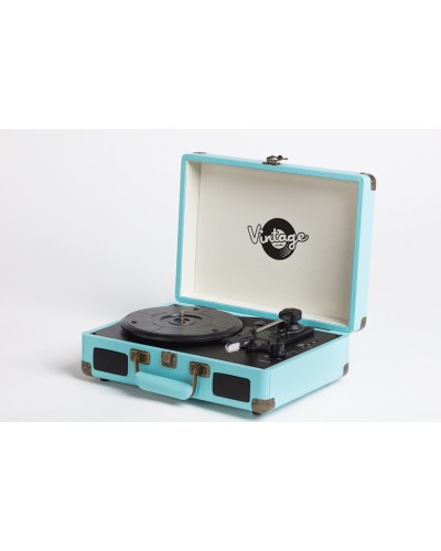 Vinil plastin pleyeri Vintage Blue Classic