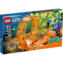 Konstruktor LEGO City Stuntz Smashing Chimpanzee Stunt Loop 60338, 7+ yaş, 226 hissə