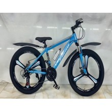 Şəhər velosipedi Velosiped, qatlanan, ölçü 24, su qabı, duralminium pedal, alminium disk, 2 təkər, sürətlərin sayı 21 - BB-807