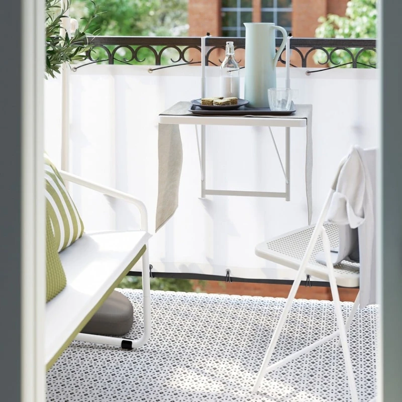 Поднос IKEA Tillgang, пластик, 37x29 см, серый Поднос IKEA Tillgang, пластик, 37x29 см, серый