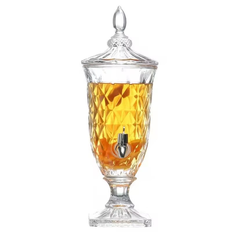 Диспенсер для напитков Plateon004, стекло, прозрачный, 2 л Диспенсер для напитков Plateon004, стекло, прозрачный, 2 л