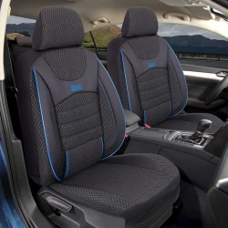 Чехол на сидения Deluxe Boss Bellı 5, черный/синий