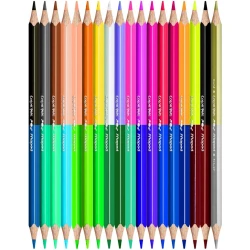 Набор цветных карандашей Maped Color'Peps Duo, двусторонние, 18 шт