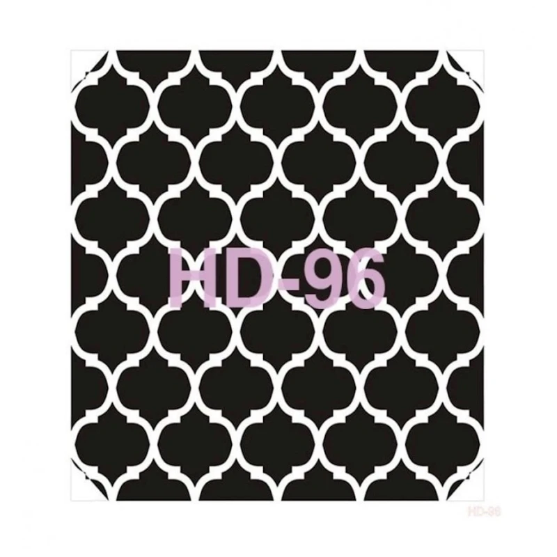 Trafaret interyer üçün Home Decor Serie HD-96, 45х45