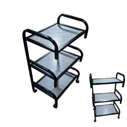 Этажерка для медицинских и косметических средств Metal-az 644226610 металл, черная