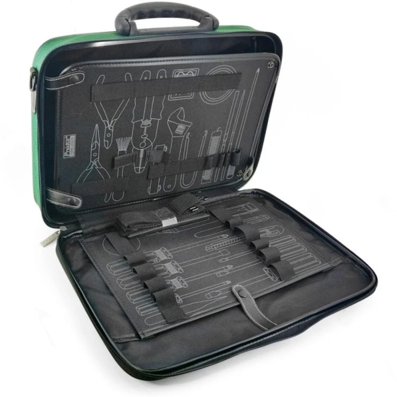 Сумка-кейс с двумя паллетами для инструмента Pro'sKit 8PK-2003-P