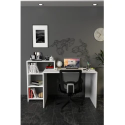 Компьютерный стол Art_Komp_Masası 38, белый, 90x100x40 см Компьютерный стол Art_Komp_Masası 38, белый, 90x100x40 см