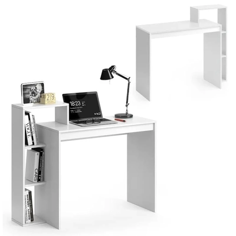 Компьютерный стол Art_Komp_Masası 38, белый, 90x100x40 см Компьютерный стол Art_Komp_Masası 38, белый, 90x100x40 см