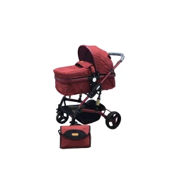 Детская коляска 562 FLA Красная