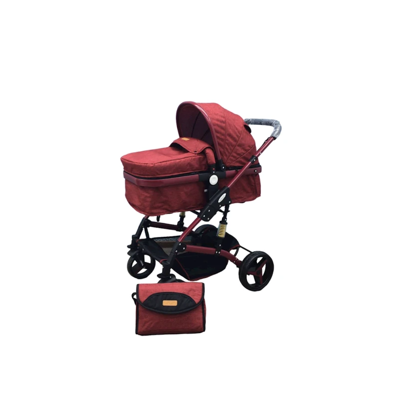 Детская коляска 562 FLA Красная