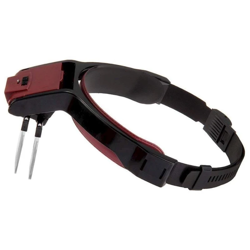 Лупа 2X, черный/красный Лупа 2X, черный/красный