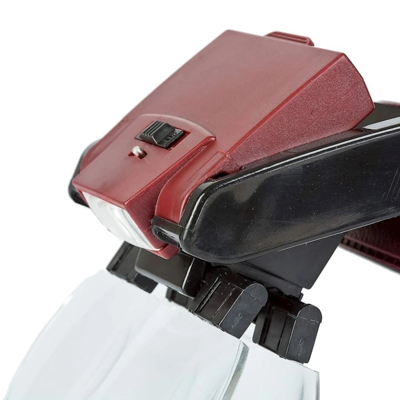 Лупа 2X, черный/красный Лупа 2X, черный/красный