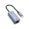 Адаптер Hoco UA37 USB Type-C to RJ-45
