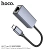 Адаптер Hoco UA37 USB Type-C to RJ-45
