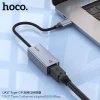 Адаптер Hoco UA37 USB Type-C to RJ-45