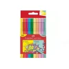 Набор неоновых фломастеров Faber-Castell Grip Colour Markers Neon&Pastel Colours Set, 5+5 шт