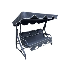 Садовые качели Erinoz Salvia Swing MyGardenBaku_10022, на 3 человека, антрацит Садовые качели Erinoz Salvia Swing MyGardenBaku_10022, на 3 человека, антрацит