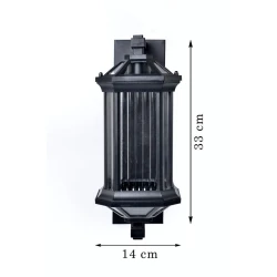 Настенный светильник Borsan, 33x14 см, E27