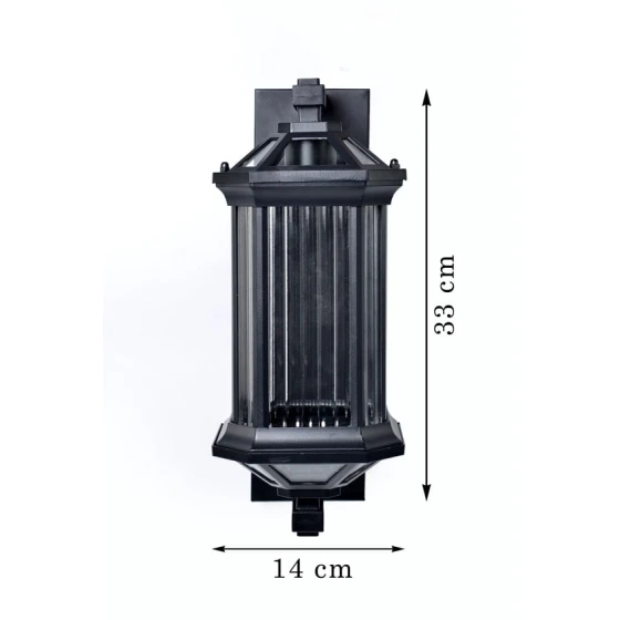 Настенный светильник Borsan, 33x14 см, E27