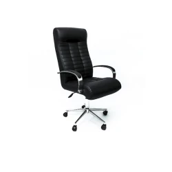 Кресло офисное Boss 3810026, кожа, 118х47х45 см, черное