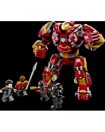 Konstruktor LEGO Marvel Super Heroes The Hulkbuster: The Battle of Wakanda 76247, 8+ yaş, 385 hissə