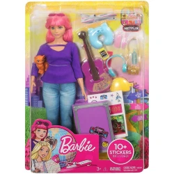 Кукла Mattel Barbie Daisy Travel Doll, пластик, от 3-х лет, 29 см
