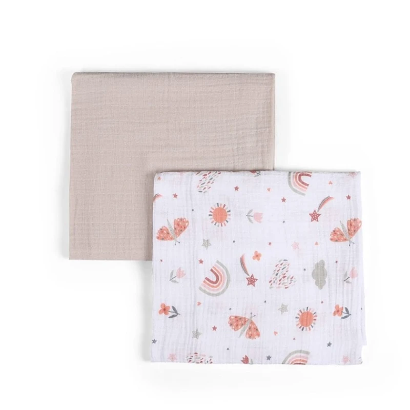 Набор покрывал Funna baby Sunny Beige, 90x90 см, 2 шт Набор покрывал Funna baby Sunny Beige, 90x90 см, 2 шт