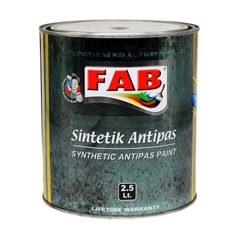 Антикоррозионная краска Fab boya, белая, 2.5 л Антикоррозионная краска Fab boya, белая, 2.5 л