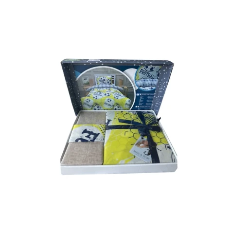 Комплект детского постельного белья Moon Stars 3822, пододеяльник 160x220 см (1шт), простыня 160x240 см (1шт), наволочка (1шт), односпальный, хлопок, разноцветный Комплект детского постельного белья Moon Stars 3822, пододеяльник 160x220 см (1шт), простыня 160x240 см (1шт), наволочка (1шт), односпальный, хлопок, разноцветный