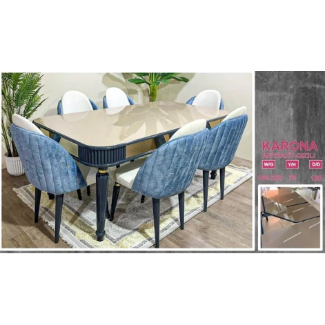 Комплект стол и стулья Stil Mebel Karona MS-100 Комплект стол и стулья Stil Mebel Karona MS-100