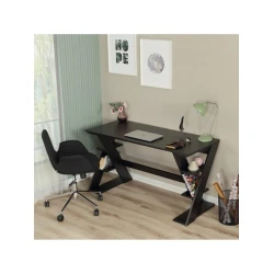 Компьютерный стол Art_Komp_Masası 25, черный, 140x60x75 см