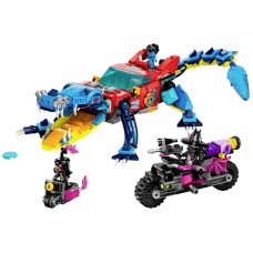 Konstruktor LEGO Crocodile Car 71458, 8+ yaş, 494 hissə