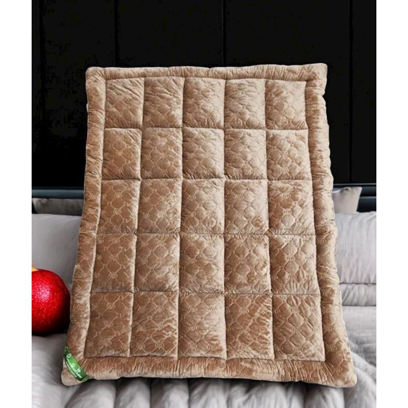 Матрас Narlı 000672, велюр, золотистый, 200x200 см Матрас Narlı 000672, велюр, золотистый, 200x200 см