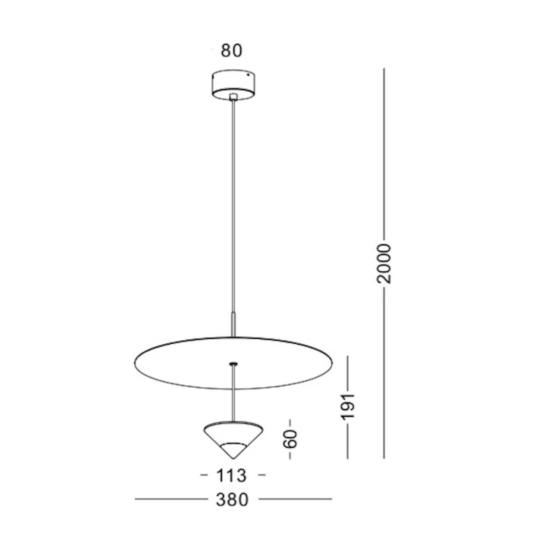 Подвесной светильник Lustore LSP401-WT Подвесной светильник Lustore LSP401-WT