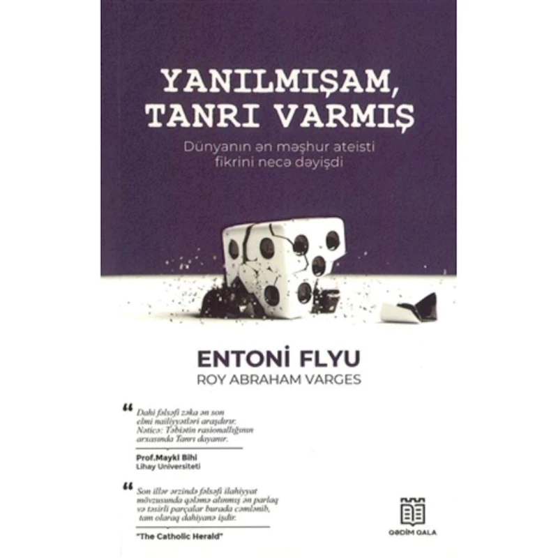 Kitab Yanılmışam, Tanrı Varmış, müəllif Entoni Flyu Kitab Yanılmışam, Tanrı Varmış, müəllif Entoni Flyu