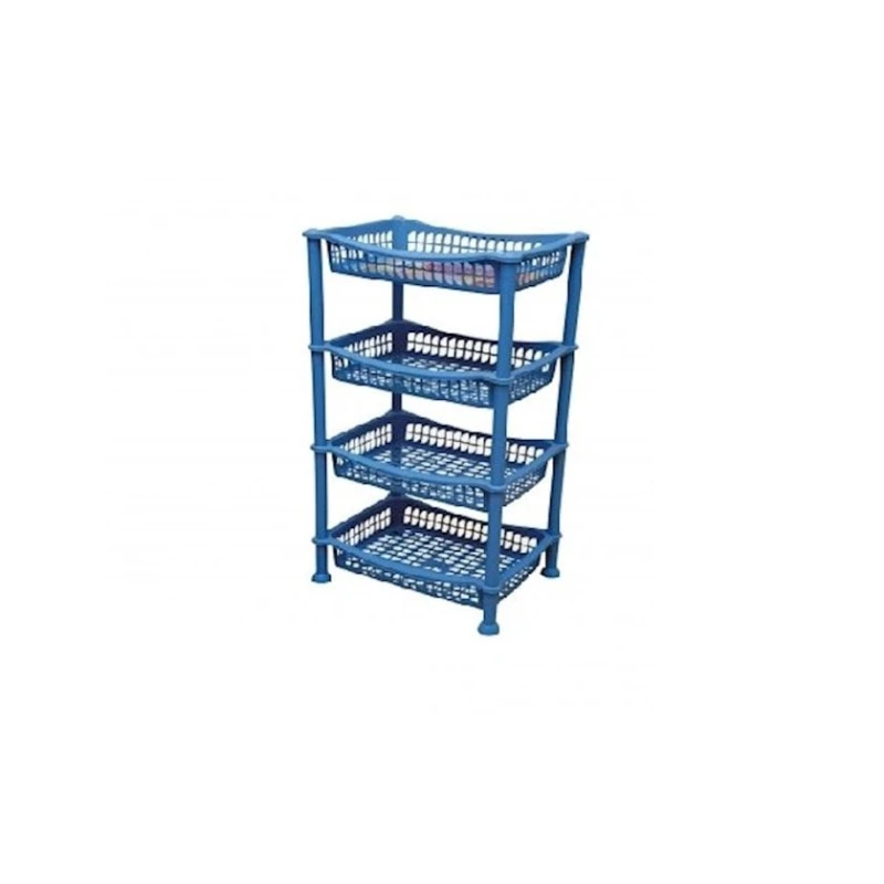 Стеллаж решетчатый Saglam, 4-х уровневый, 40x30x94 см, в ассортименте Стеллаж решетчатый Saglam, 4-х уровневый, 40x30x94 см, в ассортименте